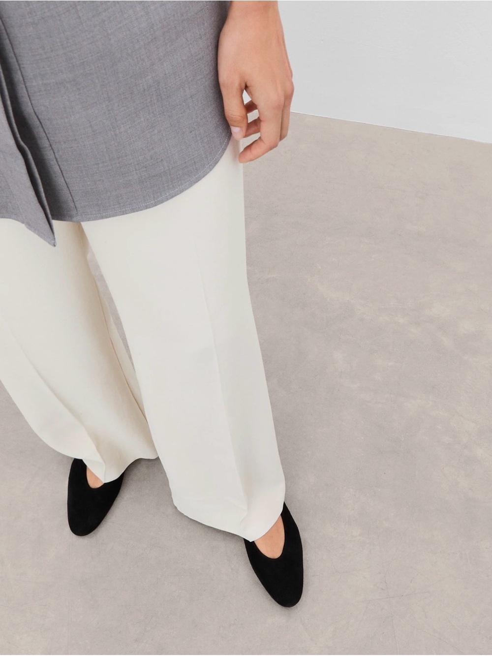 Flattered Belinda suede flats